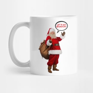 Santa Hates Biden Double Sided T Mug